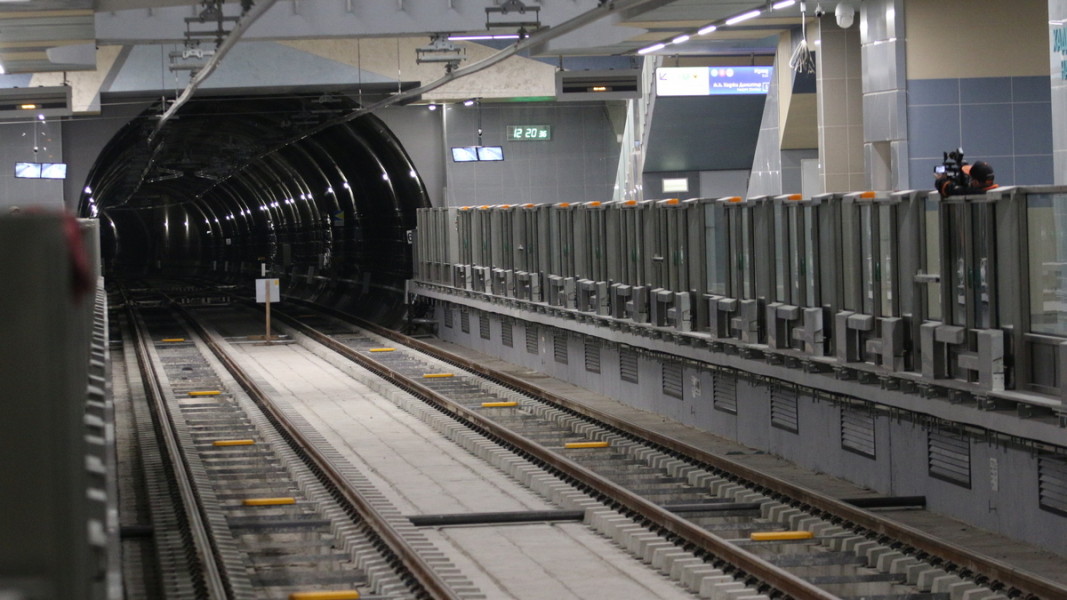 Част от трасето на третия лъч на метрото Снимка: БГНЕС