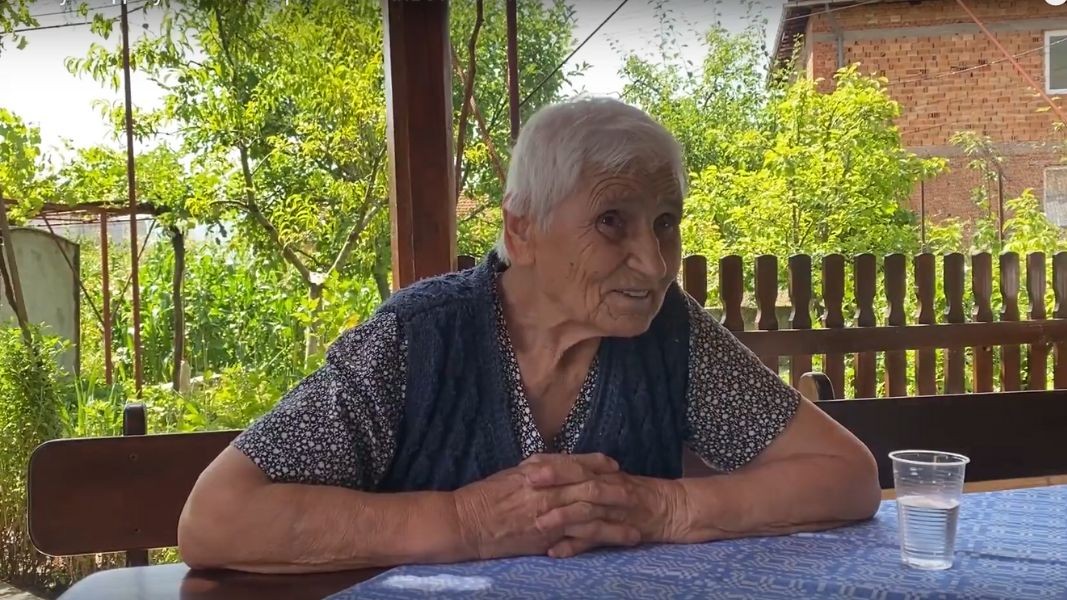 Бабушка Христина, 95 лет