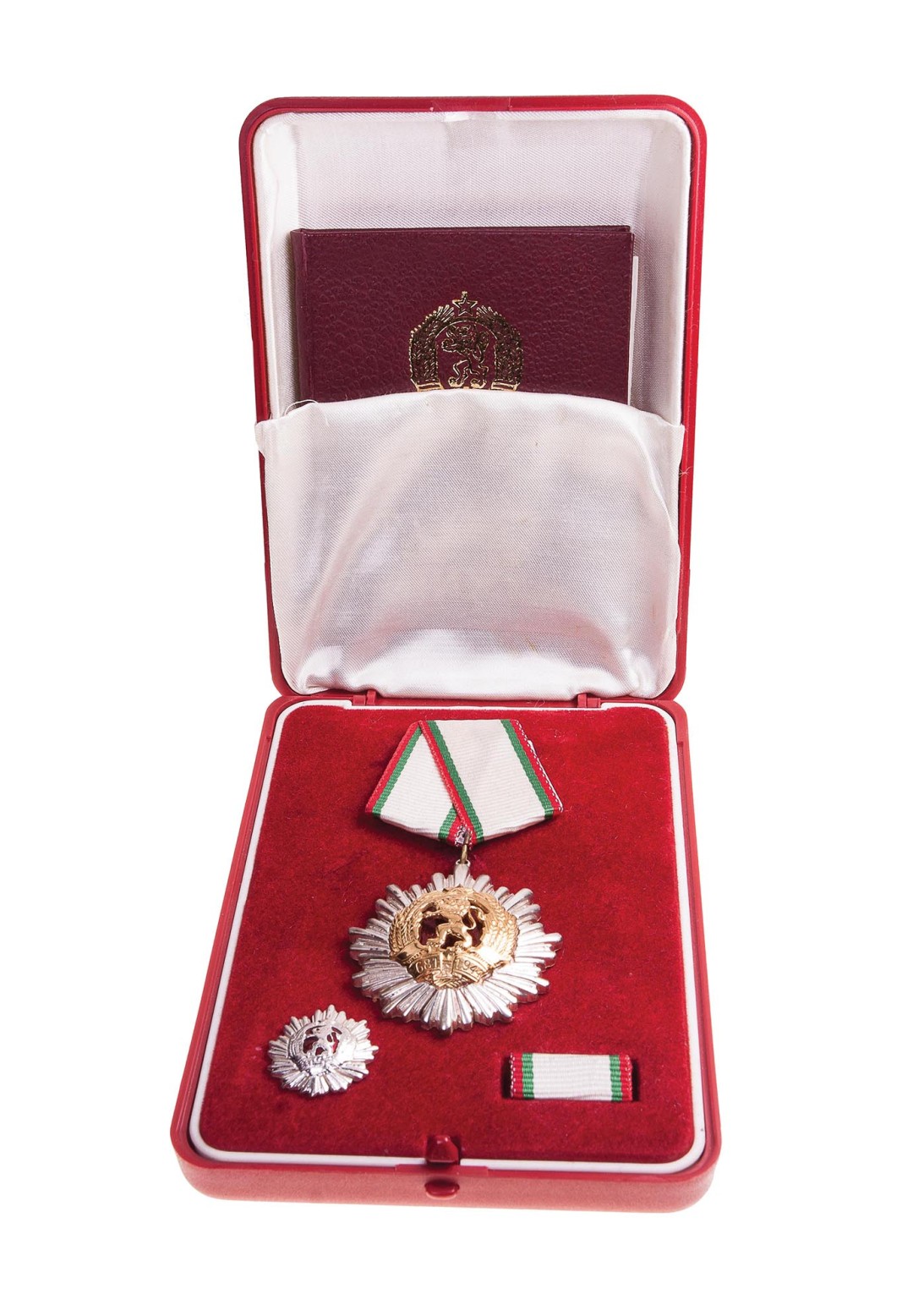 Order People's Republic of Bulgaria 2nd degree, in box
