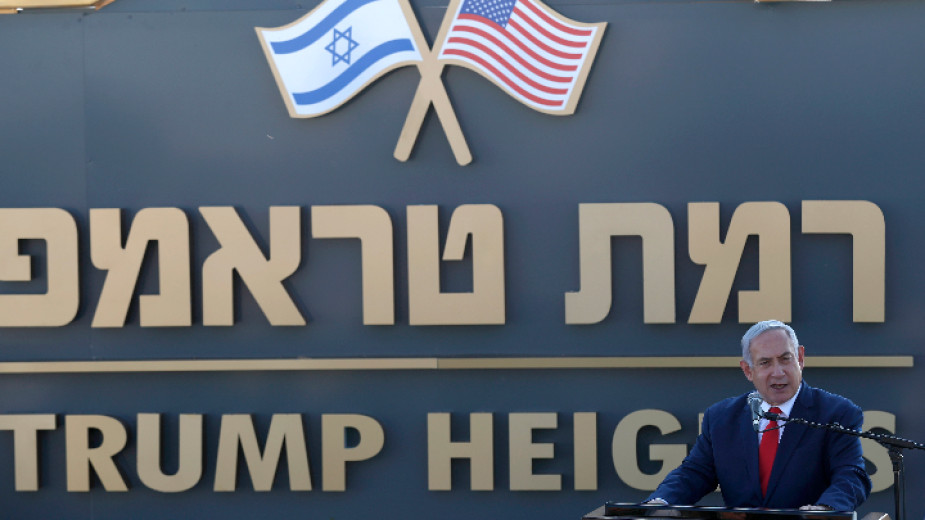 Израел кръсти еврейско селище на името на Тръмп