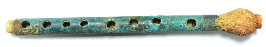 A music instrument – flute, 2nd c. Necropolis of the Roman town of Deultum /near city of Burgas, Southern Black Sea coastline/