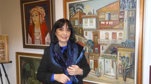 На Ивановден празнува и великотърновската художничка Иваничка Панева За нея