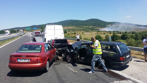 Тежката верижна катастрофа на автомагистрала „Тракия”, на която около 40 автомобила се сблъскаха в района на Ихтиман на 5 юли