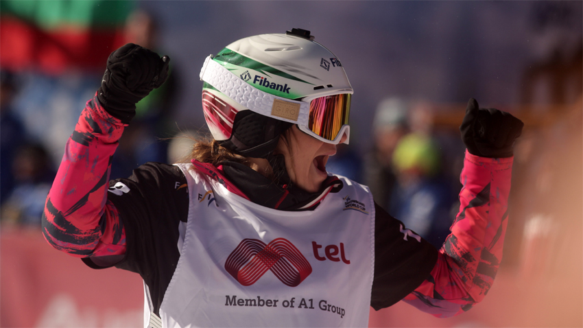 Българката Александра Жекова се класира седма в състезанието по сноубордкрос