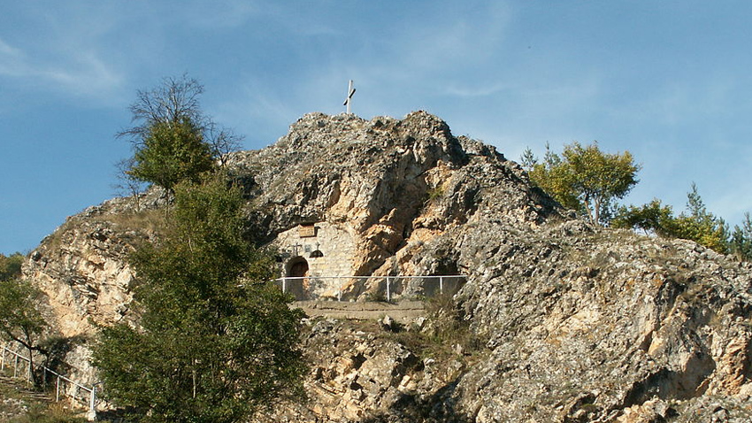 Die Felskappelle der heiligen Petka