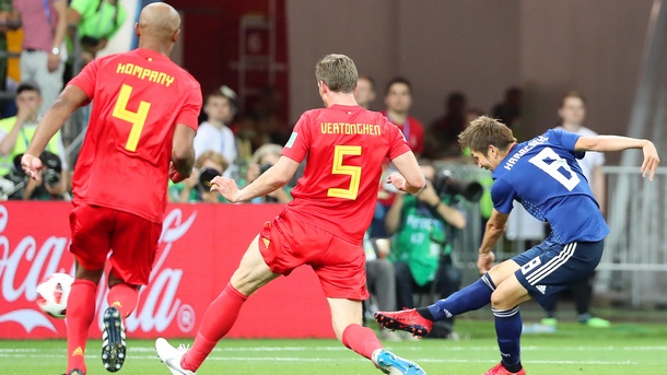 Белгия се класира за четвъртфиналите на световното първенство по футбол