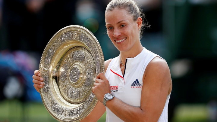 Шампионката от Откритото първенство на Великобритания по тенис Ангелик Кербер