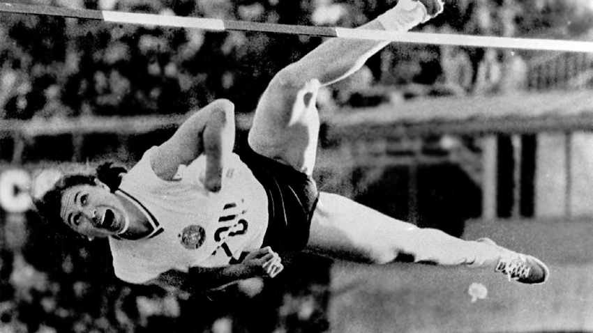 Йорданка Благоева на Олимпиаде в Мюнхене, 1972 г.