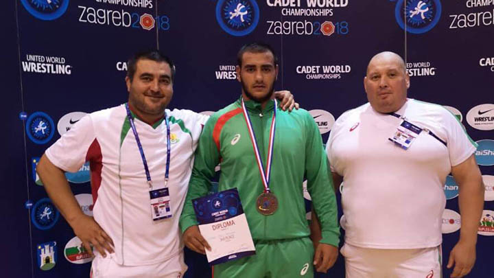 Стоян Йорданов спечели бронзов медал на Световното първенство по борба