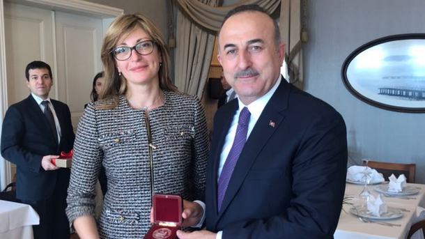 Първите дипломати на България и Турция Екатерина Захариева и