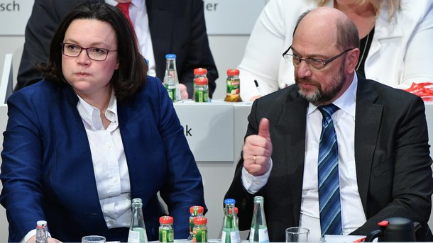 Конгресът на Германската социалдемократическа партия подкрепи предложението на партийното ръководство