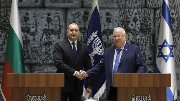 България е готова за сътрудничество с Израел в областта на