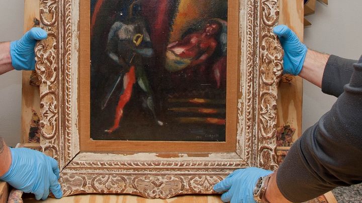 Картина на Марк Шагал открадната от дом в Ню Йорк
