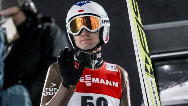 Двукратният олимпийски шампион Камил Стох Полша спечели и третото състезание