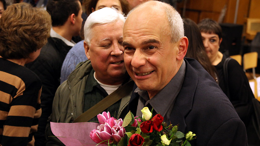 Александър Бръзицов (вляво) и Кристиян Бояджиев, 2015 г. снимка: Стоян Гребенаров