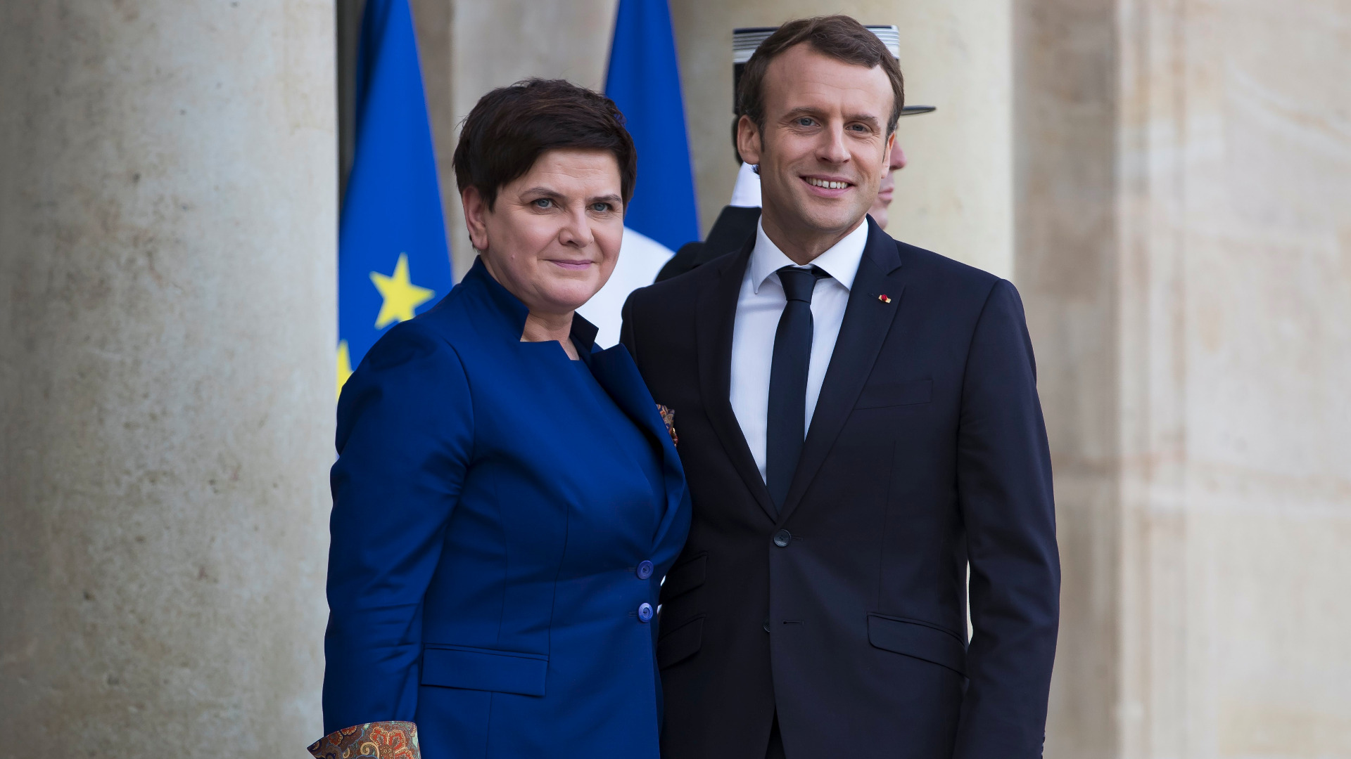Френският президент Еманюел Макрон заяви че съдебните реформи в Полша