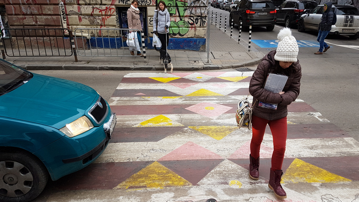 Никога не е имало изискване за цветни пешеходни пътеки Страната