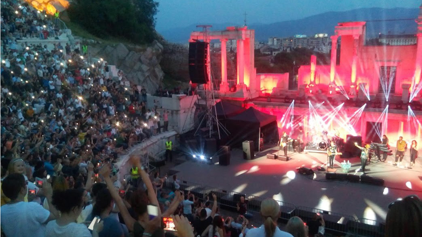 Тази вечер на Античния театър в Пловдив е вторият концерт