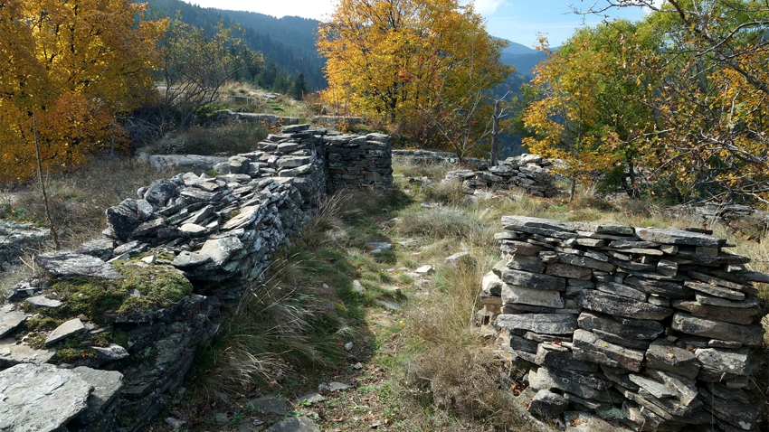 Die Ruinen der Schtutgrad-Festung