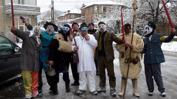 В Малко Търново представят автентичния обред Бял кукер“. Кукерът тук