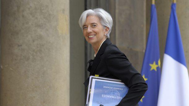 Управляващият директор на МВФ Кристин Лагард обяви, че ще предсатви