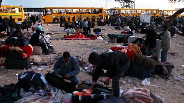 ООН за първи път евакуира в Италия бежанци от центрове