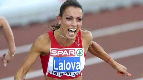 Ивет Лалова спечели бягането на 200 метра от клубното първенство