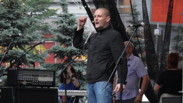 Лидерът на крайнолявата руска опозиционна партия Ляв фронт Сергей Удалцов