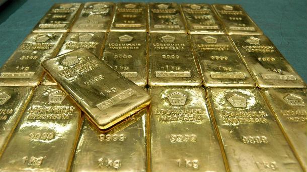 Златото записа спад за четвърти пореден месец на спад Финансовият