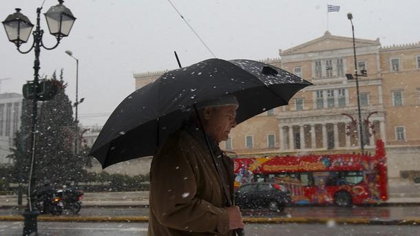 Рязко понижаване на температурите от днес има в цяла Гърция