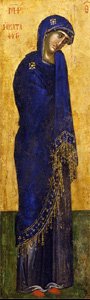 Богородица Катафиги, икона из Погановского монастыря, на территории Сербии