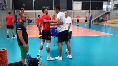 Цветан Соколов се срещна със съотборниците си от националния отбор