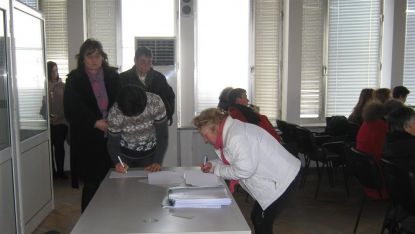 Ръководители на читалища от област Видин се регистрираха за участие в семинара