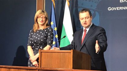 Dışişleri Bakanı Ekaterina Zaharieva'nın Balkanlar turu Sırbistan meslektaşı İvica Daçiç ile gerçekleştirdiği görüşme ile başladı.