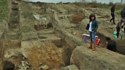 Près de Pazardjik, les ruines d’une ville datant du chalcolithique (7 000 ans av. J.-C C)