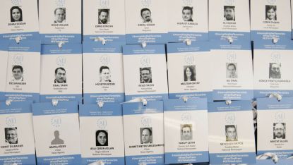 Картите за символична акредитация на турските журналисти