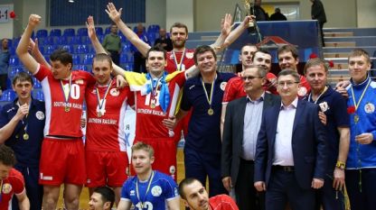Георги Братоев е шампион по волейбол на Украйна