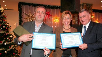 Наградите бяха връчени от президента на КНСБ Пламен Димитров и генералния директор на Европейския синдикален комитет по образование Мартин Ромер.