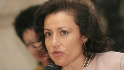 Bulgaria's Minister of Agricluture and Food Desislava Taneva