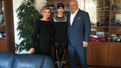 Цветелина Стоянова се срещна с министър Кралев