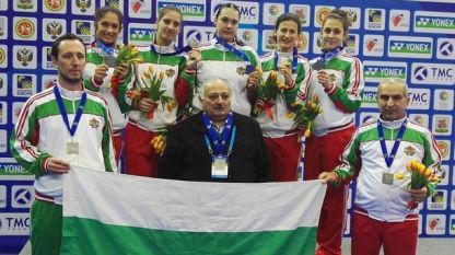 Националките ни по бадминтон спечелиха сребърните медали на европейското в Казан