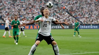 Германия победи с 2:1 Саудитска Арабия 