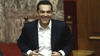 Премиерът на Гърция Алексис Ципрас
