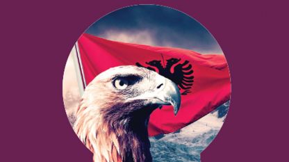 Kopertina e librit “Nacionalizmi shqiptar” me autor Milazim Krasniqi