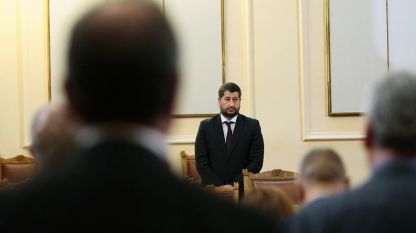 Ο υπουργός Δικαιοσύνης Χρήστο Ιβανόφ στη Βουλή