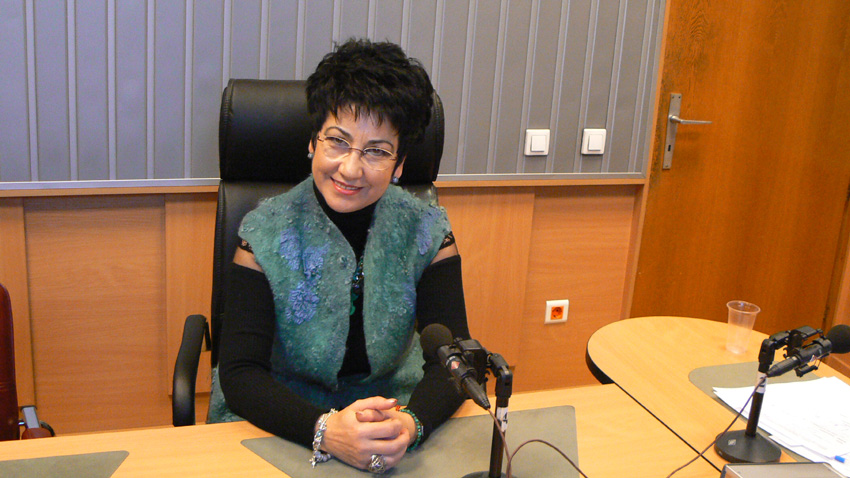 Мариана Кукушева в студиото на програма 