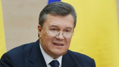Бившият украински президент Виктор Янукович живее в изгнание в Русия.