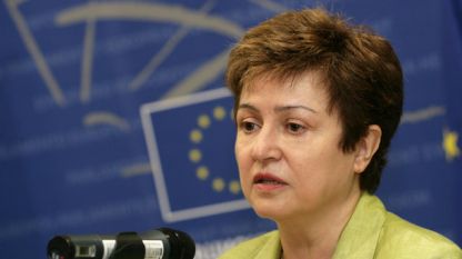 Kristalina Georgiewa gilt als eine erfolgreiche Krisenschutzkommissarin und genießt in Bulgarien unvermindert hohes Ansehen.