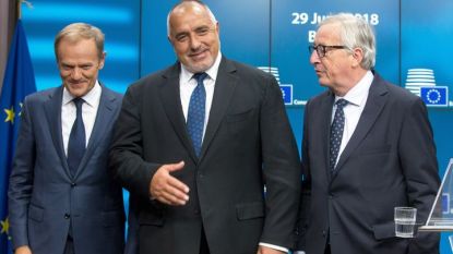 Лидерите на ЕС Доналд Туск и  Жан-Клод Юнкер благодариха на българския премиер Бойко Борисов за изключително успешното европредседателство.