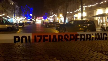 Част от центъра на Потсдам вчера бе евакуиран.